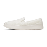Men's Wool Cruiser Slip On Fluff - Natural White (Natural White Sole)
