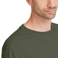 Men's Soft Merino Tee - Thunder Green