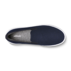 Women's Wool Cruiser Slip On - Dark Navy (Blizzard Sole)