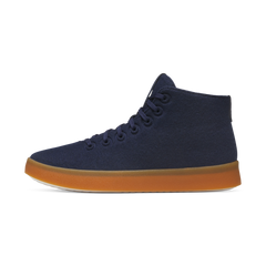 Men's Wool Cruiser Mid Select - Deep Navy (Gum Sole)