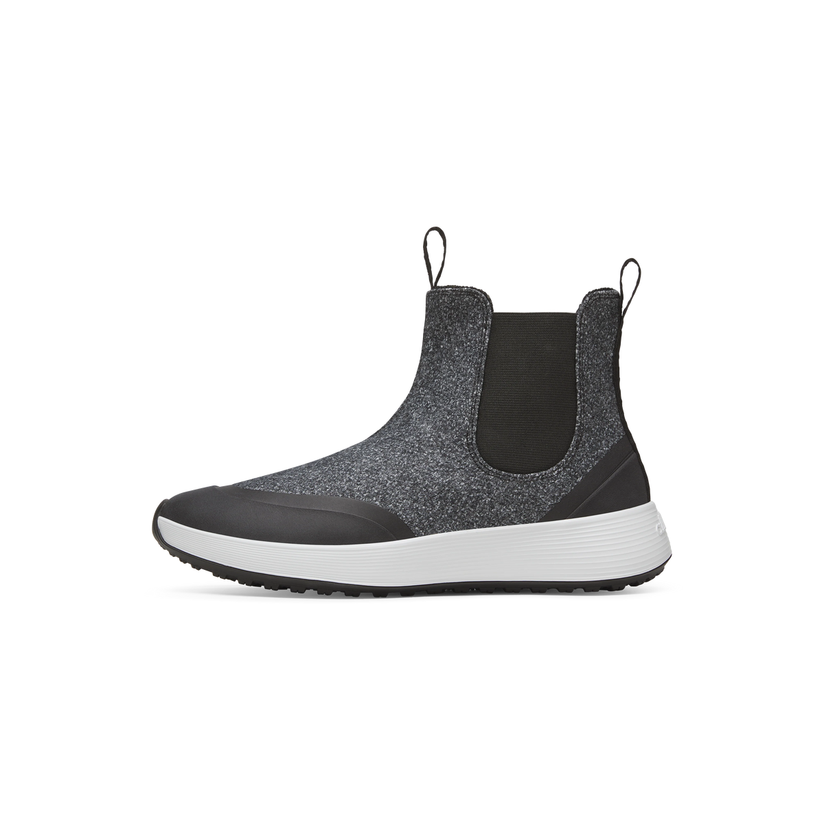 Men's Wool Runner Chelsea - Natural Grey (Light Grey Sole)