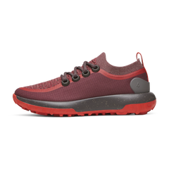 Women's Trail Runners - Deep Red (Dark Anthracite Sole)