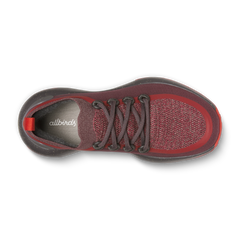 Men's Trail Runners - Deep Red (Dark Anthracite Sole)