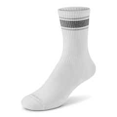 Anytime Crew Sock - Blizzard, Natural Grey Heather (Light Grey Sole)